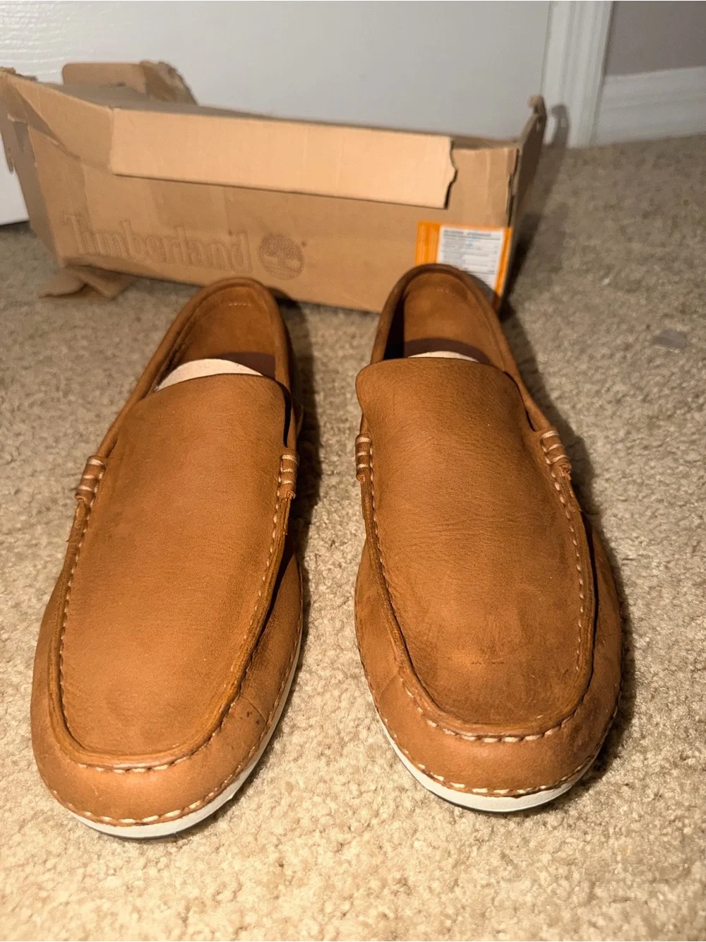 Timberland Earthkeepers EK 2.0 Men’s Size 8 Brown Leather Slip-On Loafers